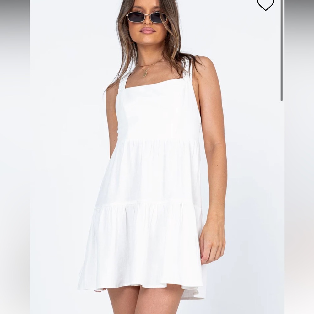 Princess Polly Keesha Mini Dress White